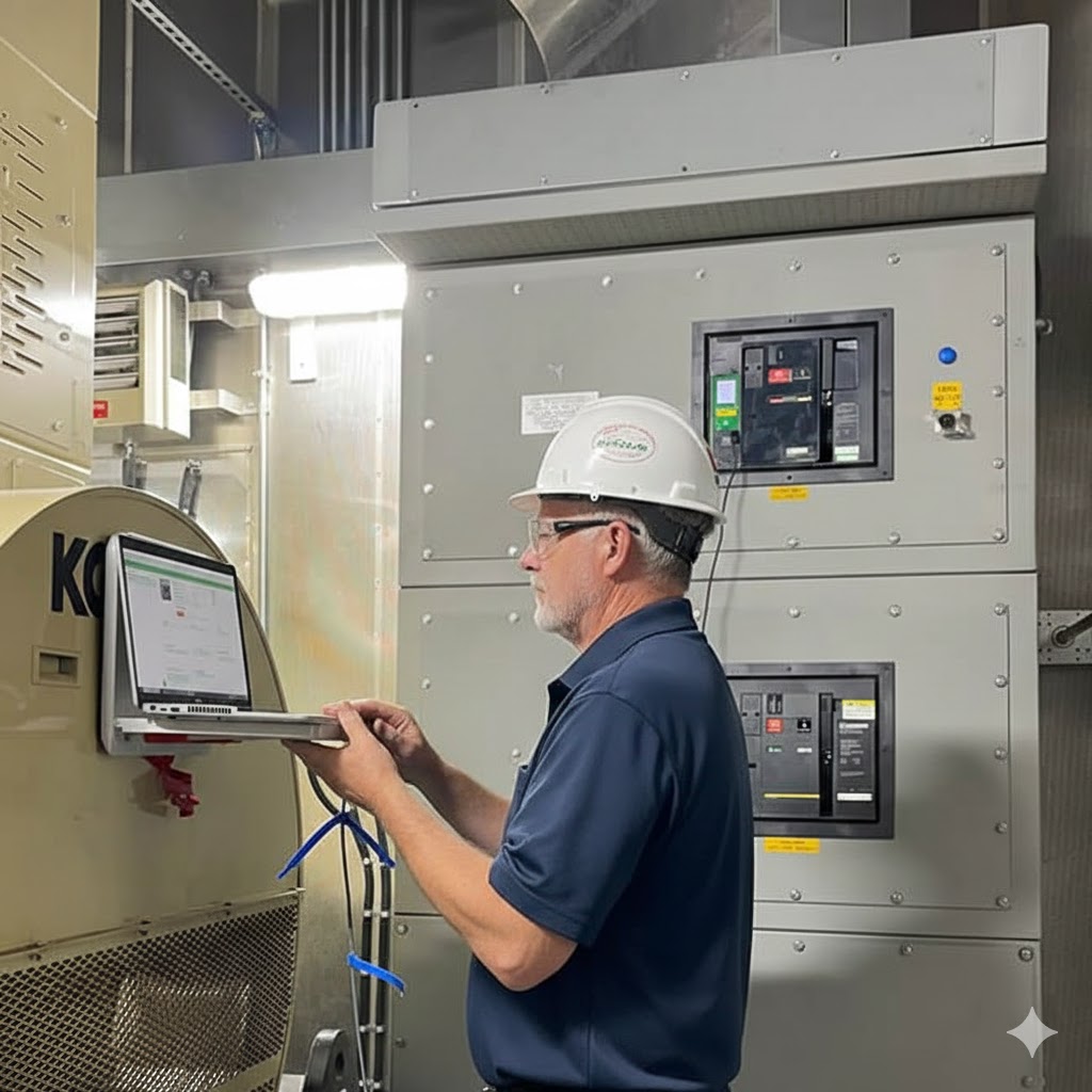 Detailed switchboard bus bar assembly and inspection